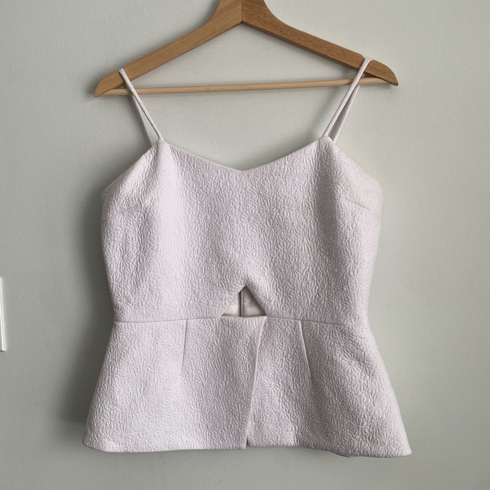 RW&Co peekaboo top